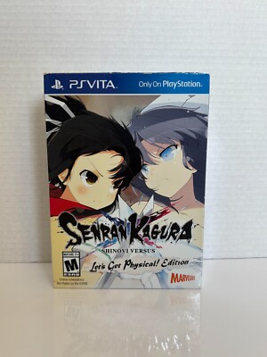 Senran Kagura Shinovi Versus [Let's Get Physical Edition] CIB Playstation Vita