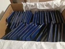 Placche Plastica E Alluminio Bticino LIVING Blu , 3 Moduli , ART. L4803 