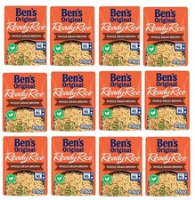 Ben s Original Ready Whole Grain Brown Rice, 12-Pack, 8.8 oz Pouches - Quick