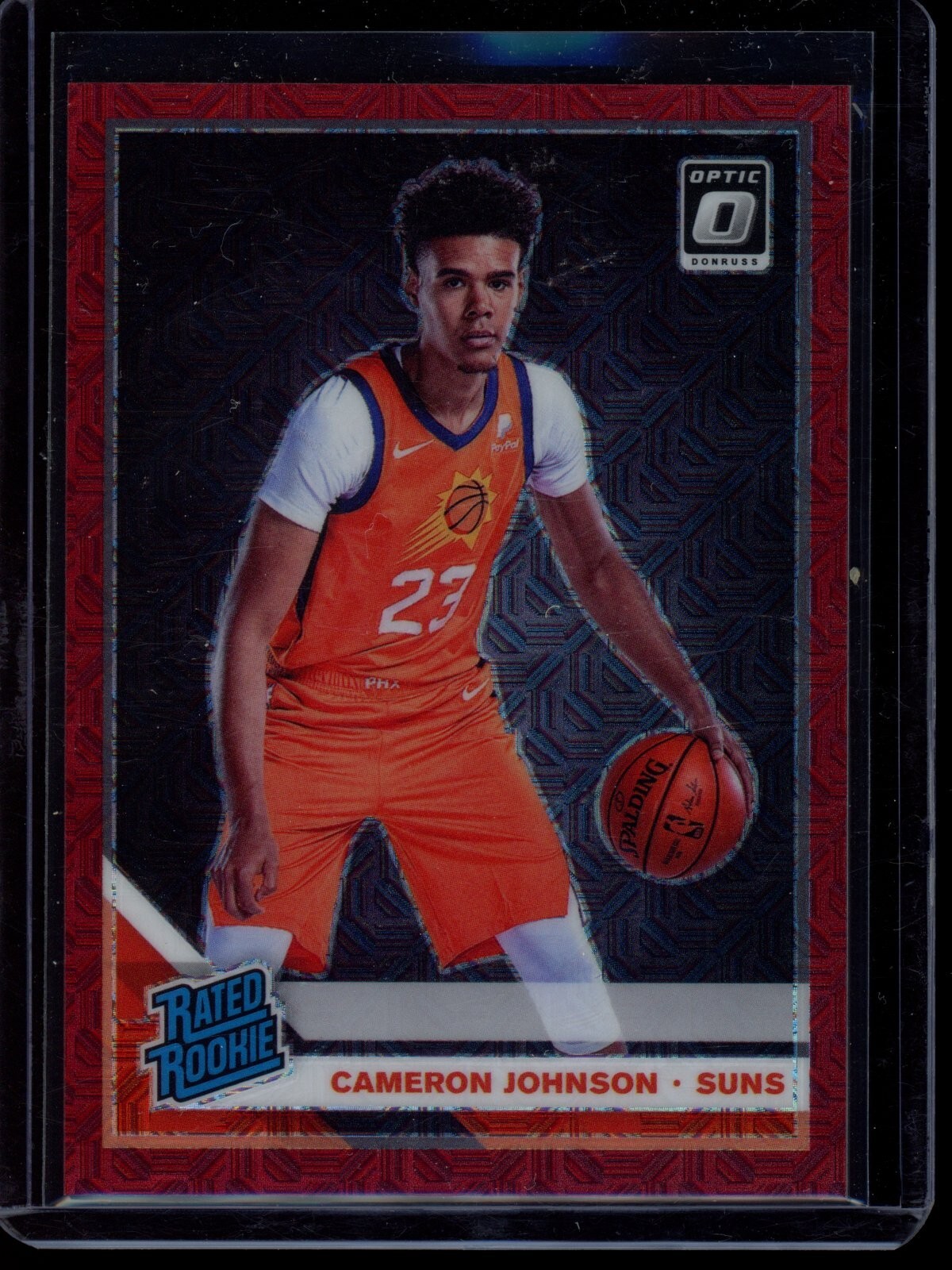 2019-20 Panini Donruss Optic #200 - Choice Red Prizm 64/88 Cameron Johnson (RC)
