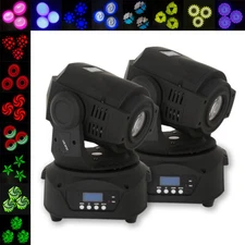 2x 90W Zoom Moving Head Light Beam DMX Stage DJ Sharpy Light 3Prism Party Lights