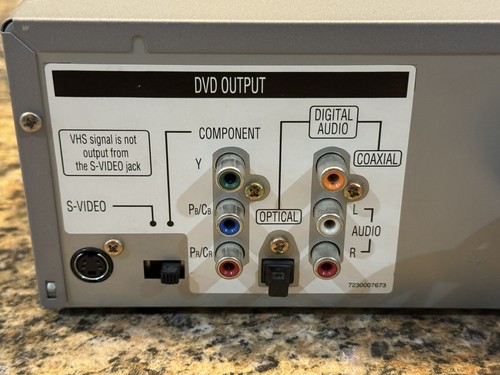 DVD VHS VCR Combo! JVC HR-XVC25U Tested Works No Remote - 第 5/6 張圖片