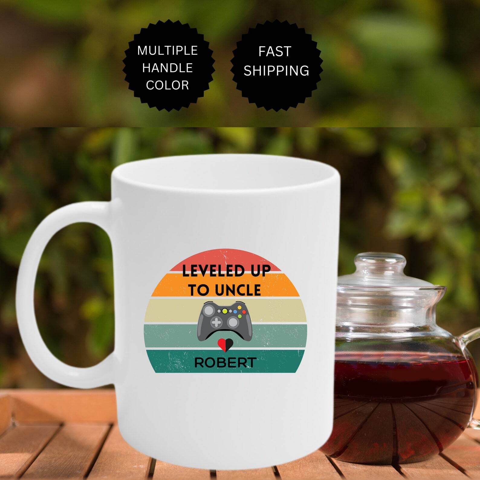 Personalized New Uncle Gift for Pregnancy Reveal Announcement