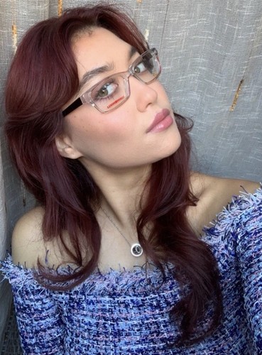 New Mikli by ALAIN MIKLI ML251V Clear Red Women's Eyeglasses Frame - Picture 12 of 13