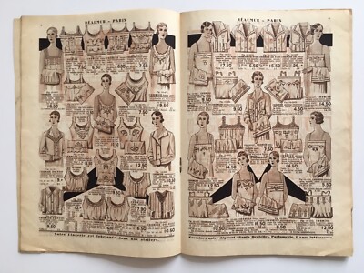 Catalogue Commercial Le Blanc 1932 – Magasin Réaumur Paris – Gobert-Martin