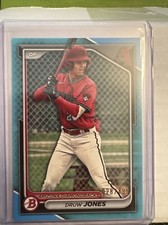 2024 Bowman Druw Jones Sky Blue Border /499 #BP-60  - Diamondbacks