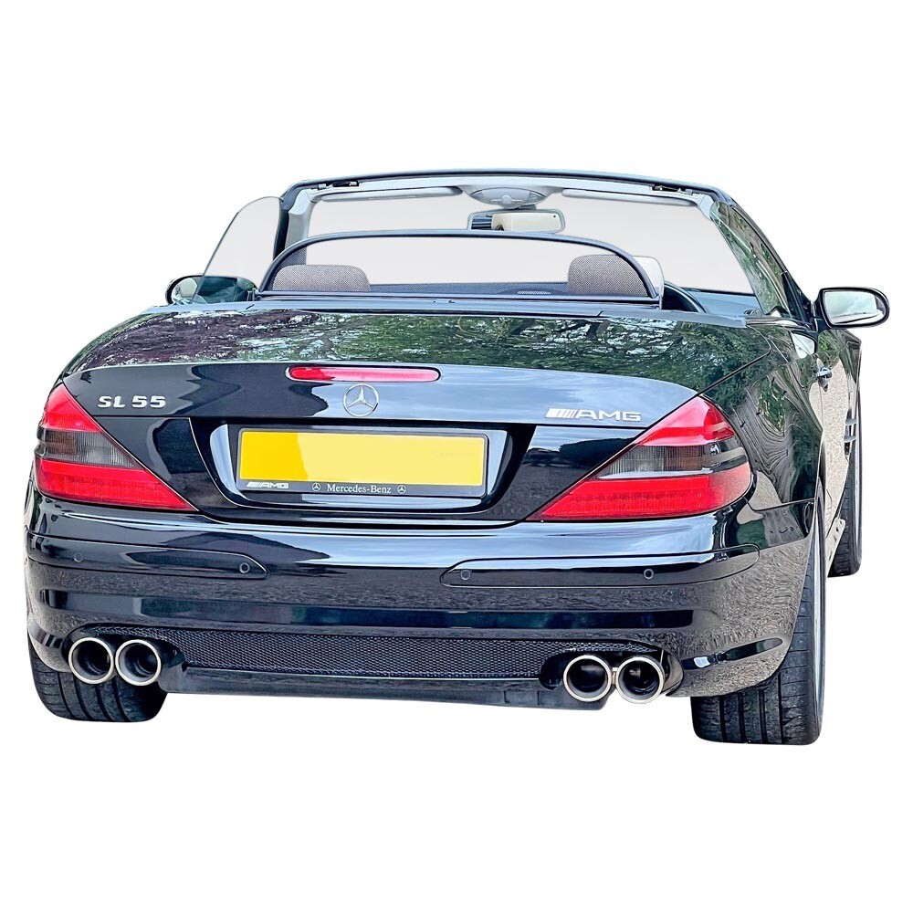 Wind Deflector for Mercedes-Benz SL-Class R230 2001-2011 Black