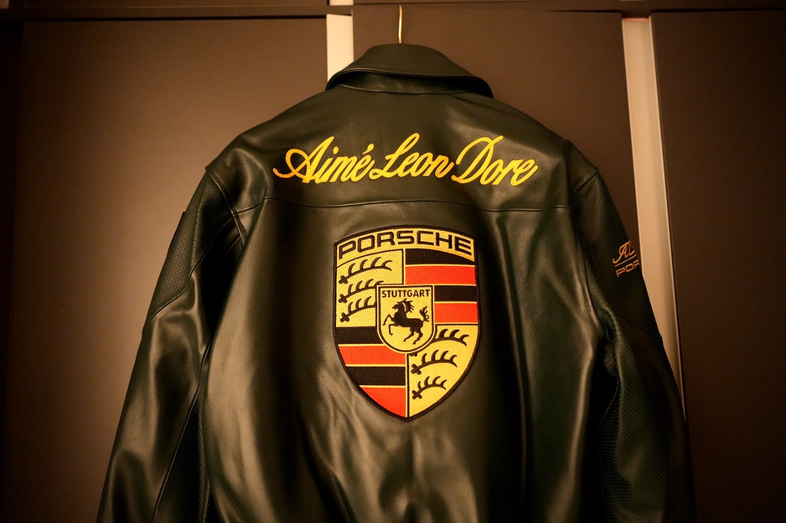 Aime Leon Dore x Porsche Leather Jacket Size S and M image 8