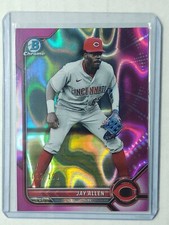 Jay Allen 2022 Bowman Chrome Prospects Fuchsia Lava Refractor /199 Reds