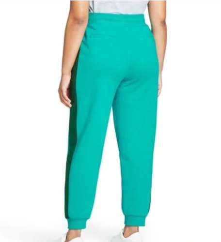new LEGO X Target women's SIDE STRIPED JOGGER sz XL teal green run gym pants - Picture 4 of 6
