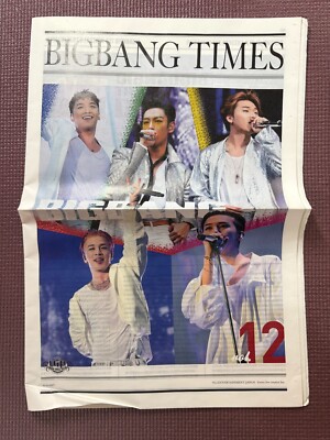 BIGBANGタイムズ/4巻 BIGBANG Japan Official Fanclub Magazine Bigbang Times Vol.12 | eBay
