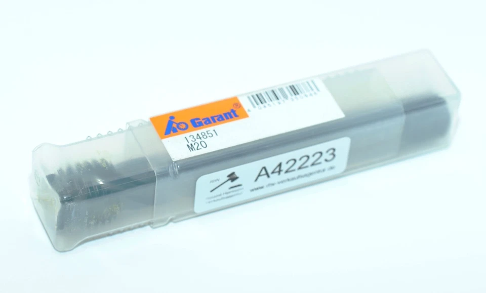 Gewindebohrer M20 HSS/V ISO2 6H Form C Garant 134851 RHV42223 - Bild 2 von 4