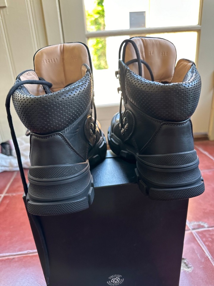womens gucci hiking boots size 5 eBay