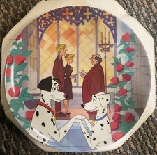 Bradex Disney 101 Dalmations True Love Collectors Plate No COA (#4755A)