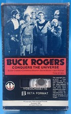 Buck Rogers Conquers The Universe Small Box Betamax Video