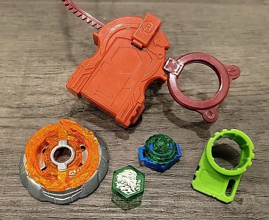 Orange Bakushin Susanow 90WF Beyblade Hasbro Metal Masters Ambush