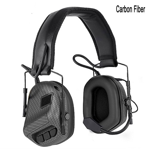 Tactical Headset Military Noise Reduction walkie-talkie Ear Muffs Headphones - Picture 16 of 16