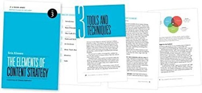 The Elements of Content Strategy Brief Books for People Who Make