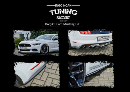 Bodykit Frontspoiler Diffusor Seitenschweller aus ABS für Ford Mustang GT ABE - Bild 1 von 9