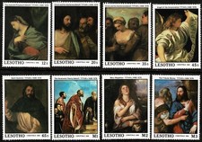 1988 500th Anniversary of Birth of Titian Set of 8 SW 742/9 VF NHM From My Coln
