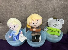 Disney Mini Frozen Kristoff  Elsa And Troll 5" Plush Stuffed Toy