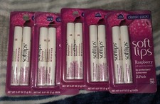 Lot 10 Softlips Lip Protectant Raspberry Balm 20 SPF NEW RARE  DISCONTINUED
