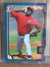 2015 Victor Alcantara Rookie Rc /150 Bowman Blue