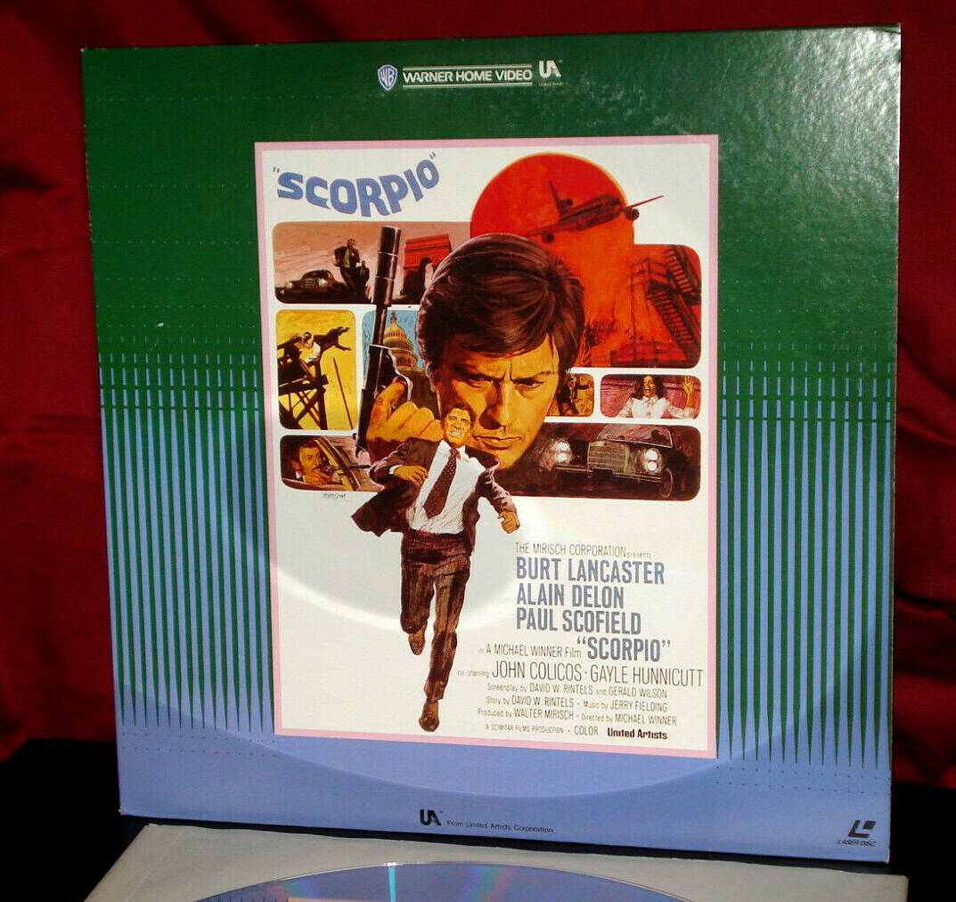 スコルピオ　　　レーザーディスク　　　　rivinBF SCORPIO' -Japanese Pressing on FS Laser Disc without OBI - Light