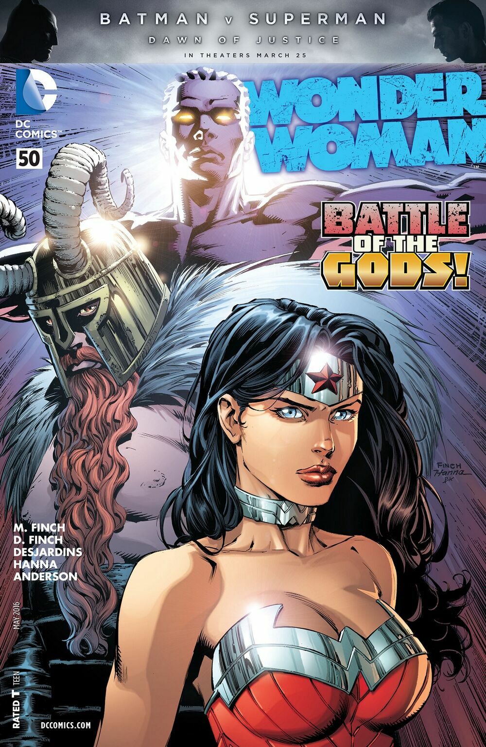 WONDER WOMAN #50 - New 52 - Back Issue
