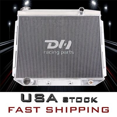 Aluminum 3Row Radiator Fits 1957-1959 58 Ford Fairlane Ranchero Edsel ...