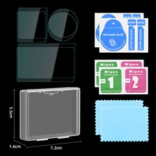 Screen Lens Tempered Glass Film HD Diamond Tempered Film For DJI OSMO ACTION 4