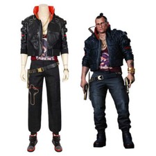 Cyberpunk 2077 Jackie Welles Cosplay Costume  Gaming Outfit