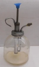 Plant Mister Glass Spray Bottle, 6.3"Tall Vintage Plant Spritzer Watering Can