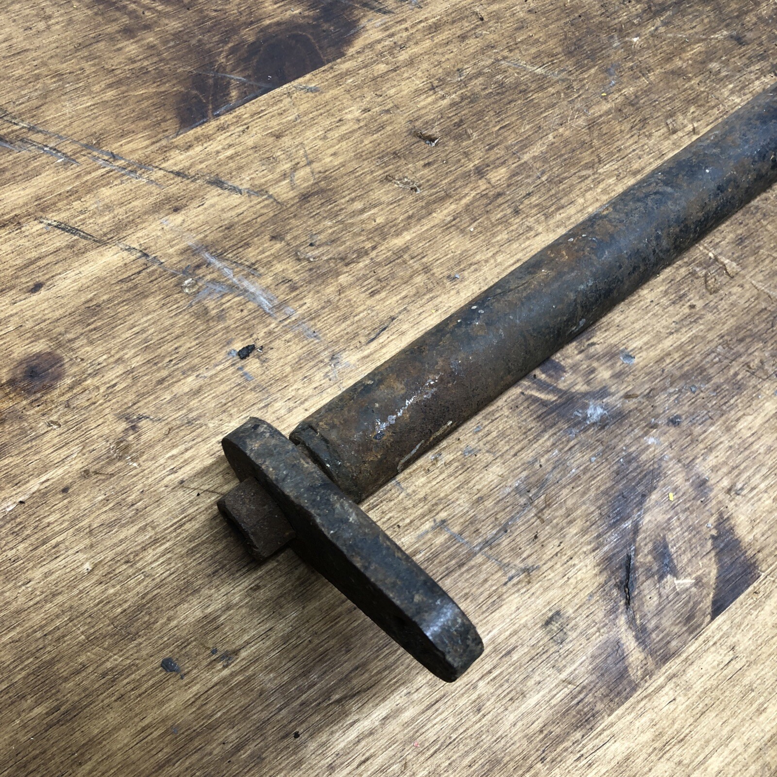 Harley 45 Flathead Servicar G Mechanical Rear Brake Crossover Rod Shaft