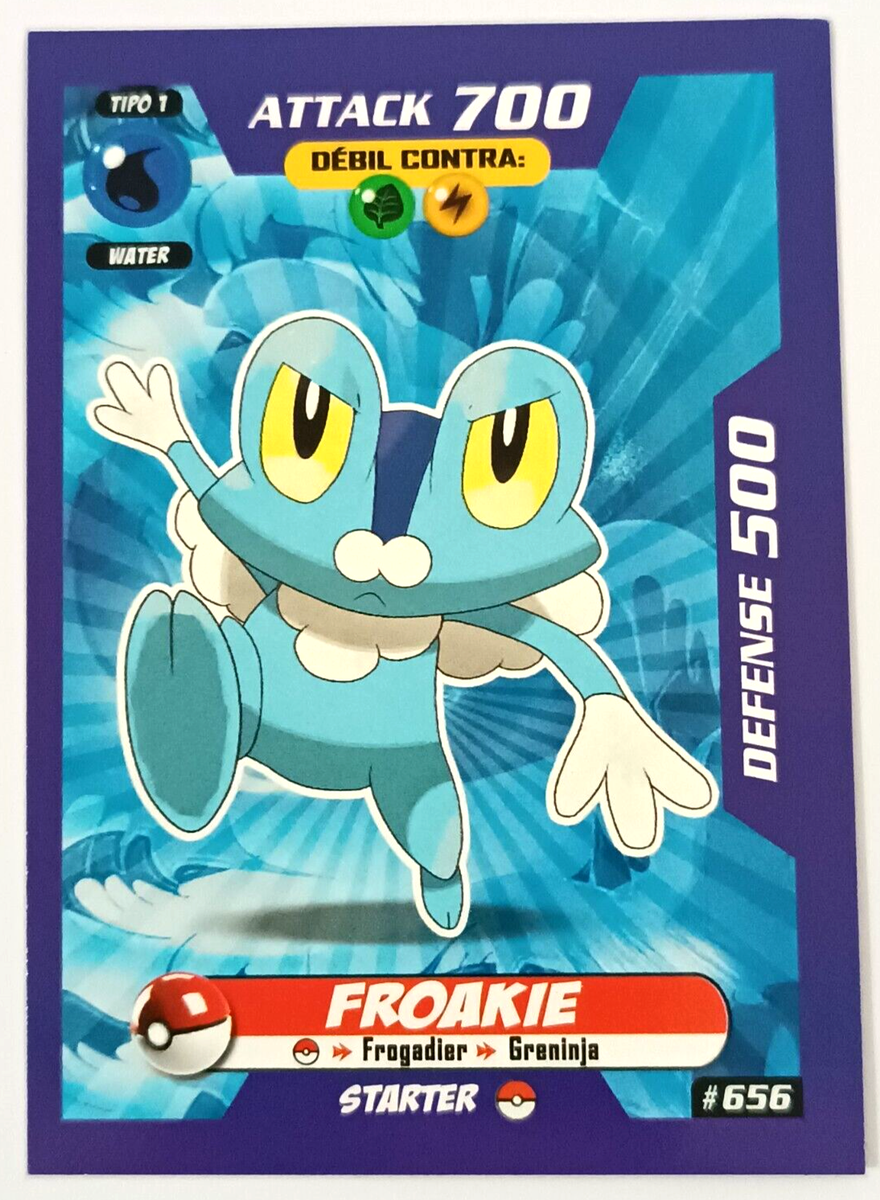 CARD POKEMON 3R VOL. I #047 FROAKIE 2018 Kalos PERU South America