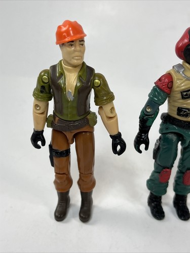 G.I. Joe Driver Lot ARAH Vintage 1983 - Up Ace Backstop Frostbite as is - Picture 2 of 24