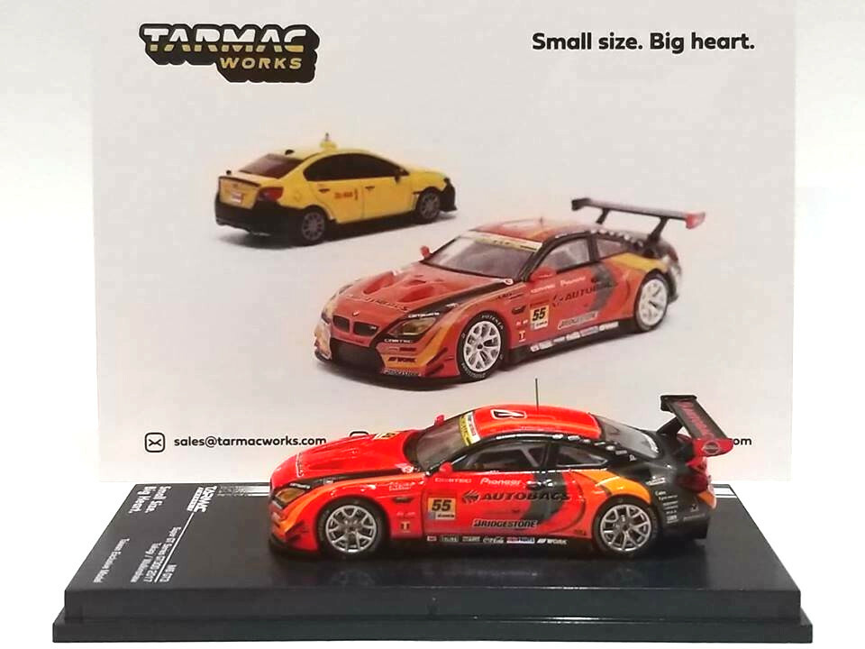 Tarmac Works BMW M6 GT3 Super GT GT300 AUTOBACS Taiwan Exclusive