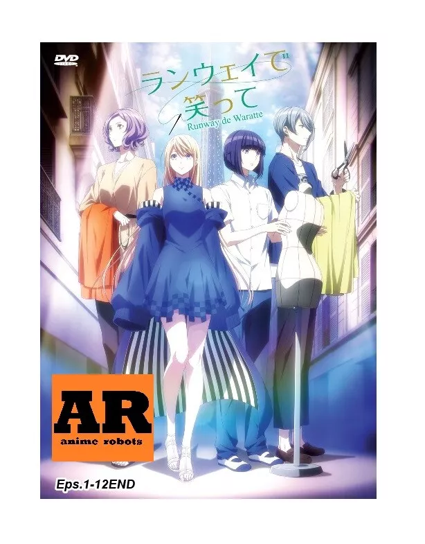 Runway De Waratte (1-12End) Anime DVD English subtitle Region 0