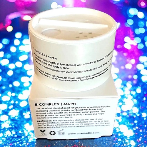 COSMEDIX B Complex Vitamin B Boosting Powder 2oz / 6 g MSRP $60 Brand New In Box - Picture 11 of 12