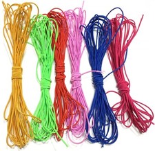 30yards Beading Mixed Colors Round Elastic Stretchy Cord-90Feets