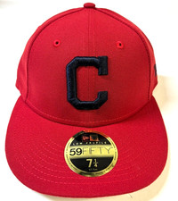 Cleveland Indians 2017 NE On-Field Low Profile ALT Fitted Hat-Red