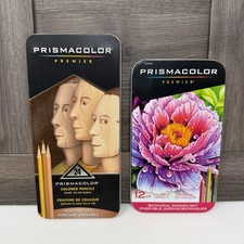 Prismacolor Premier Colored Pencils Portrait Botanical Garden Set Drawing Sketch