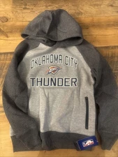 Outerstuff NBA Youth/Kids Oklahoma City Thunder Performance Hoodie 10/12 M NWT