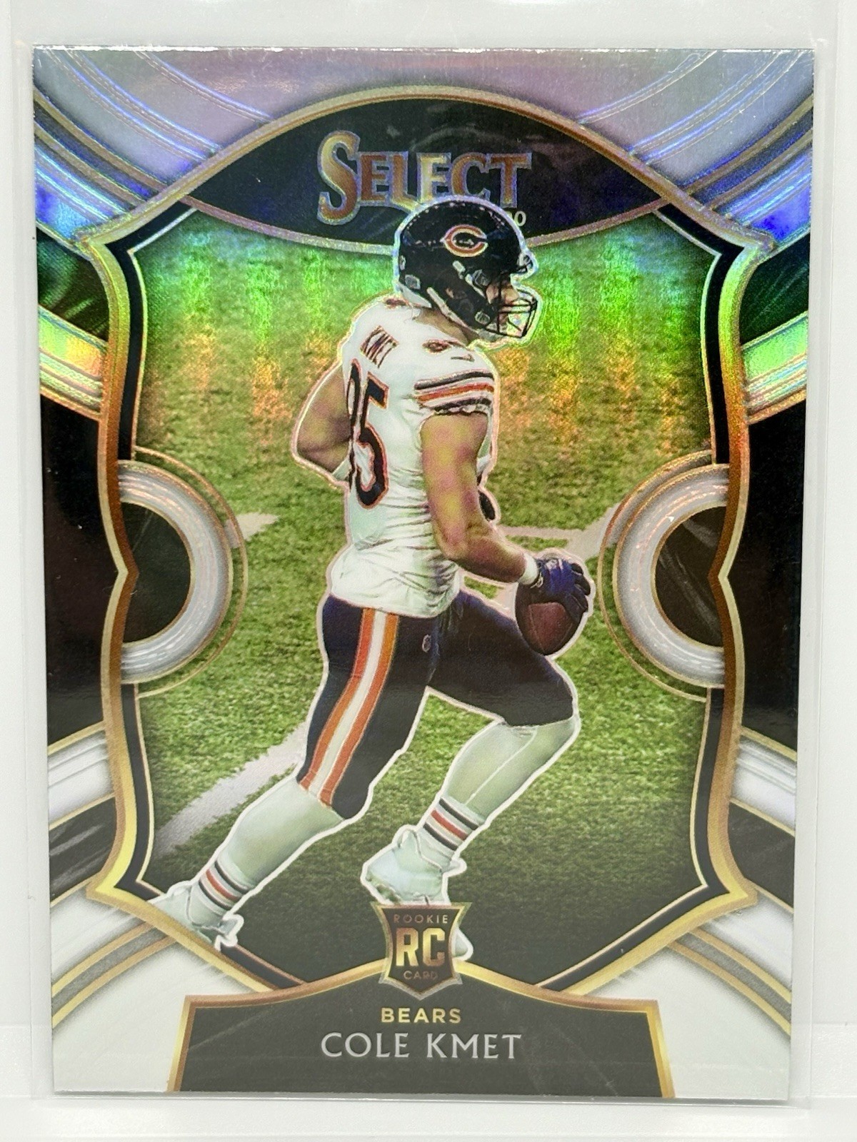 2020 Panini Select - Cole Kmet Silver Prizm Rookie RC #74 Chicago Bears
