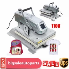 16" x 20" Digital T-Shirt Heat Press Sublimation Transfer Machine Swing Away NEW