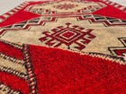 Rare Hand knotted Vintage Traditional Turkish Wool Area Rug 6 x 3 Ft — photo 7
