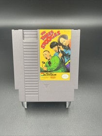 THE THREE STOOGES Nintendo NES Game With Box 100% Authentic!