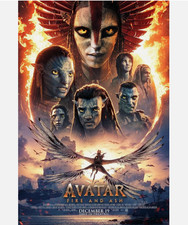 Avatar: Fire and Ash 2025 MOVIE With Slip Cover Region Free