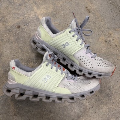 On Cloud Cloudswift Womens Size 10 Ice Oasis Running Shoes *RIP TEAR*