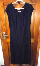 NEW - CHESCA - NAVY MAXI DRESS - SIZE 16